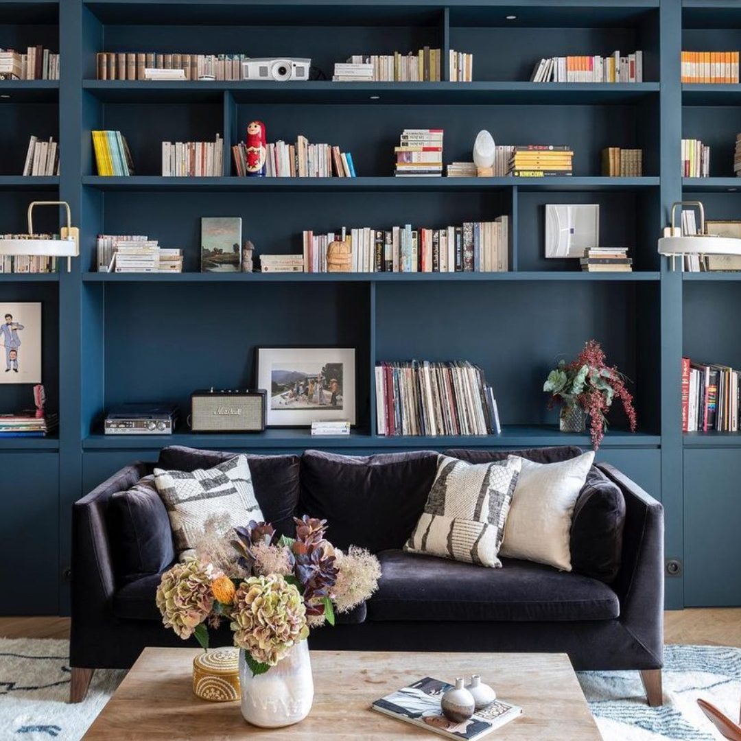 How to Decorate with Hague Blue No. 30 from Farrow & Ball Paint Online