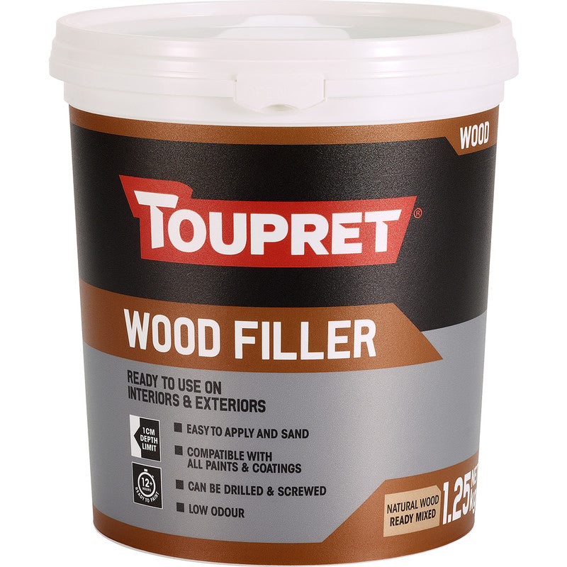Toupret Ready to Use Wood Filler 330g 1.25Kg Paint Online