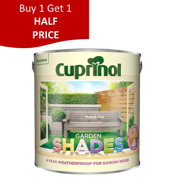 Muted Clay Cuprinol Garden Shades 1L 2.5L Paint Online