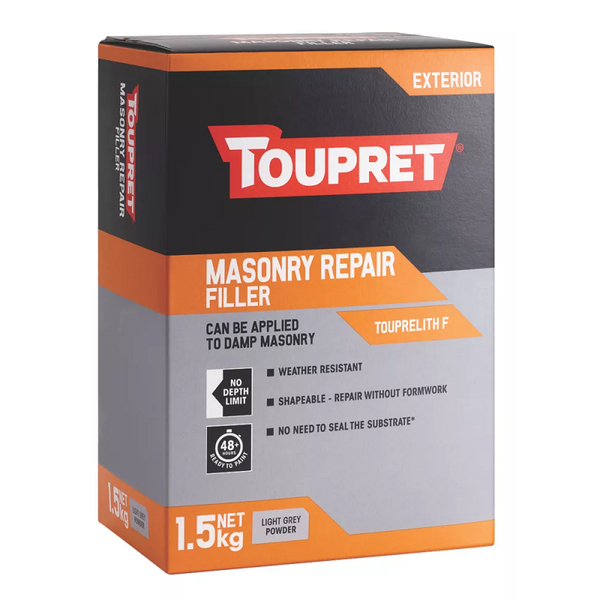 1.5kg Toupret Exterior Masonry Repair Filler