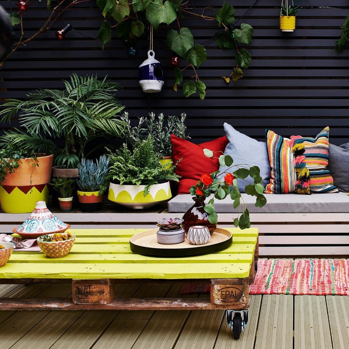 Dazzling Yellow 1 Cuprinol Garden Shades wood paint