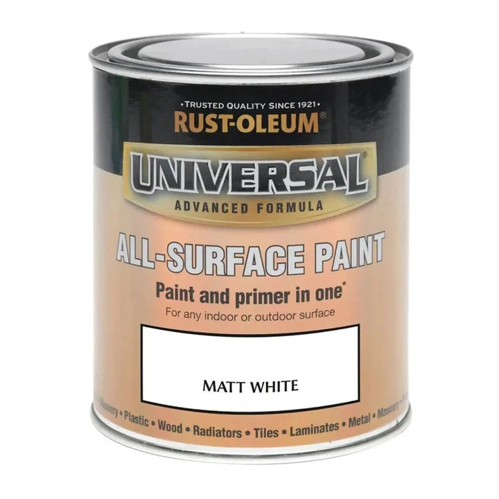 Rust-Oleum Universal All Surface Paint & Primer - Matt White