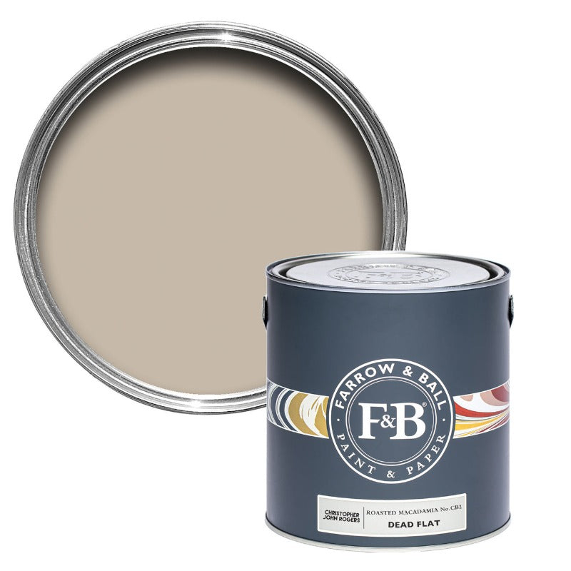 2.5L Dead Flat Roasted Macadamia CB2 - Farrow & Ball Paint Colour