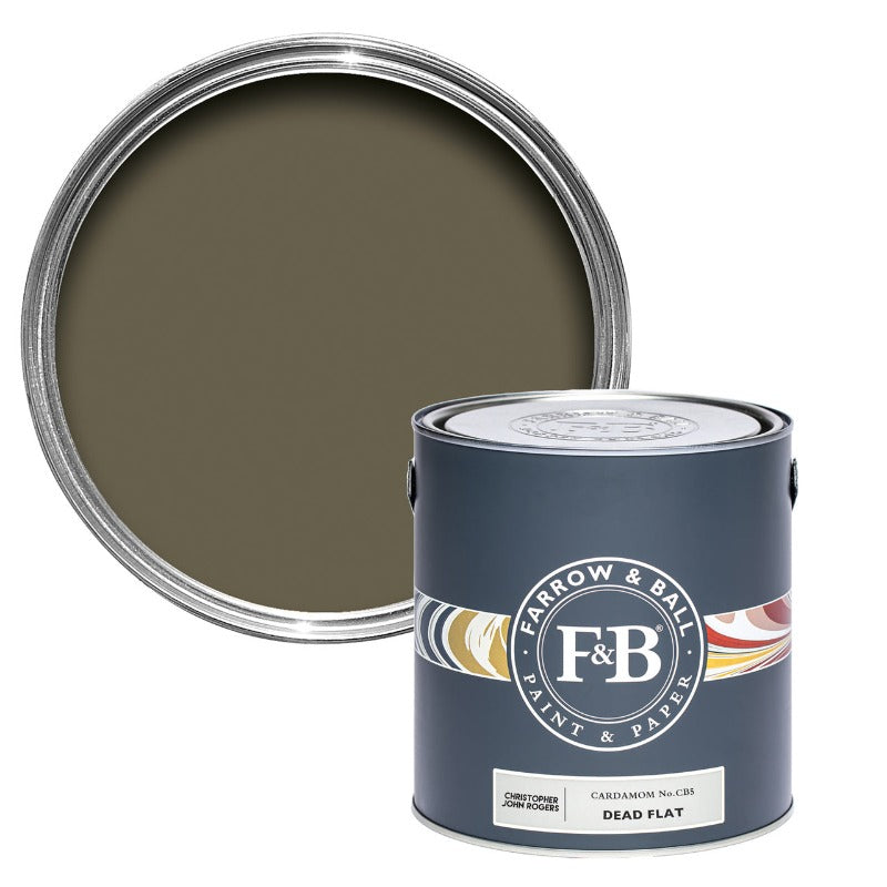 2.5L Dead Flat Cardamom CB5 - Farrow & Ball Paint Colour