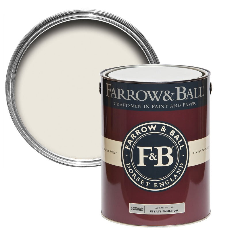 5L Estate Emulsion Au Lait CB9 - Farrow & Ball Paint Colour