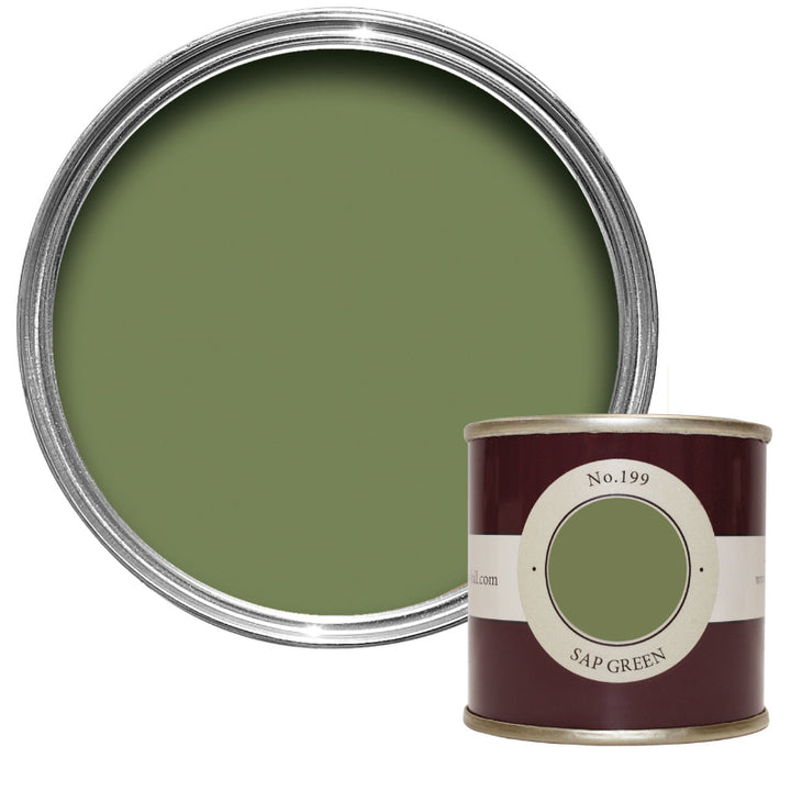 Sap Green No. 199 Farrow & Ball Sample Pot