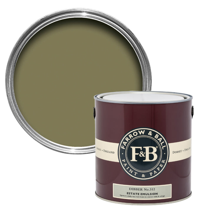 2.5 Litre Estate Emulsion Dibber No. 312 - Farrow & Ball Paint Colour