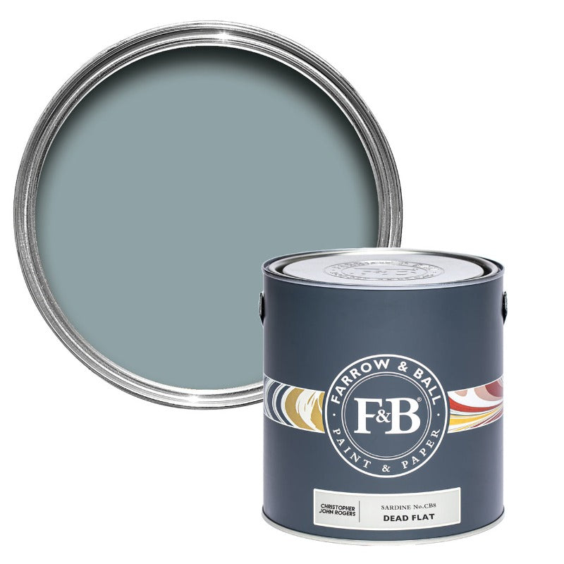 2.5L Dead Flat Sardine CB8 - Farrow & Ball Paint Colour