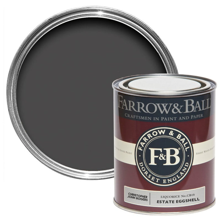 750ml Estate Eggshell Liquorice CB10 Farrow and Ball