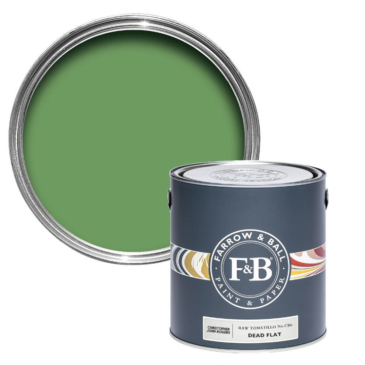 2.5L Dead Flat Raw Tomatillo CB6 - Farrow & Ball Paint Colour