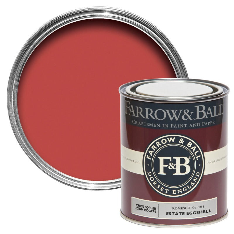 750ml Estate Eggshell Romesco CB4 - Farrow & Ball Paint Colour
