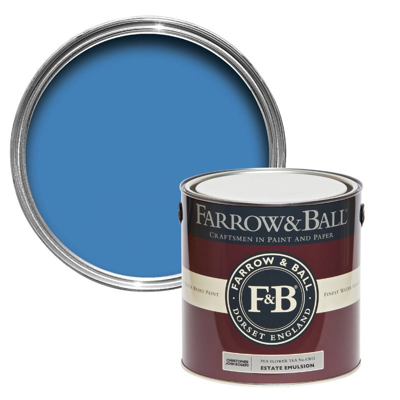 2,5L Estate Emulsion Pea Flower Tea CB12 - Farrow & Ball Paint Colour
