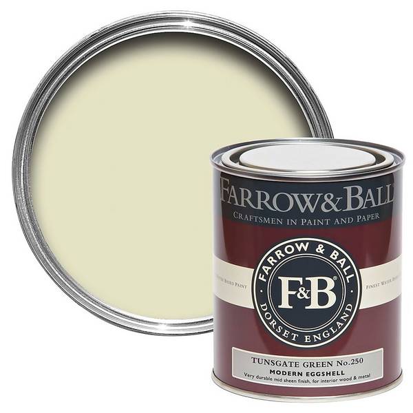Tunsgate Green No. 250 Farrow & Ball 750ml Modern Eggshell