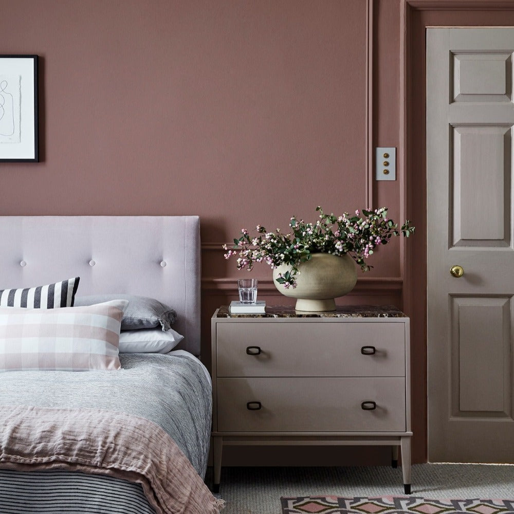 French Grey Dark No. 163 Little Greene Bedroom Paint Colour