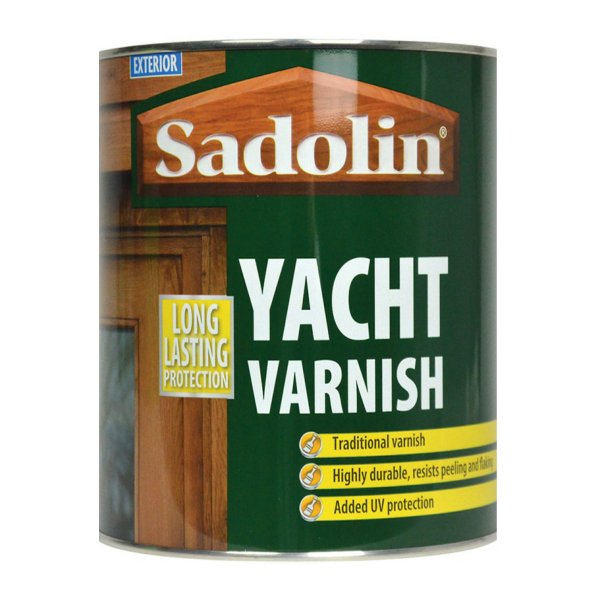 750ml Sadolin Clear Gloss Yacht Varnish