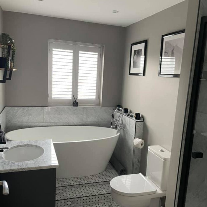 French Grey Dark No. 163 Little Greene Bathroom Paint Colour