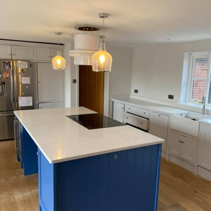 Little Greene Gauze Mid Kitchen Cabinet Paint Colour