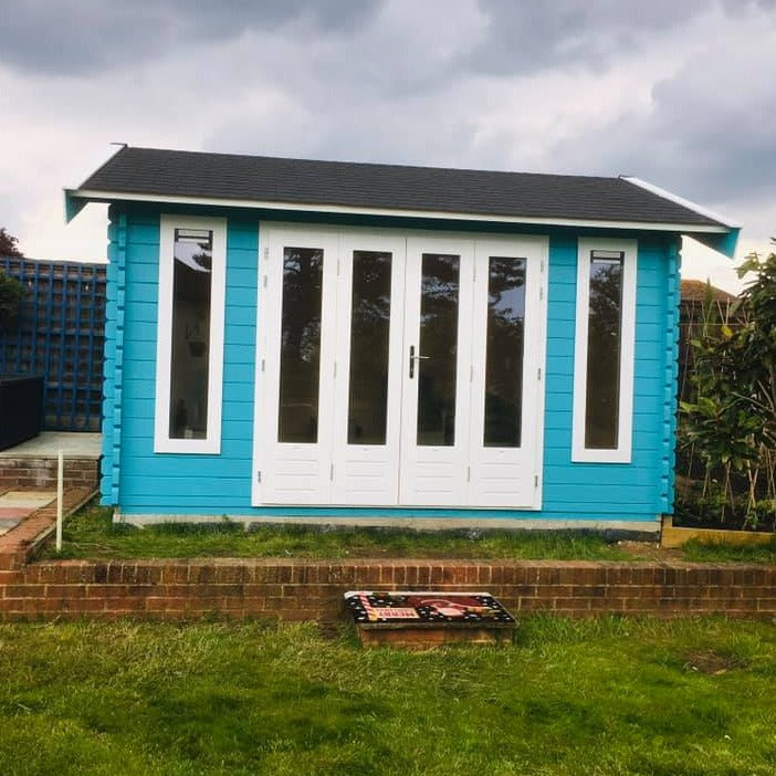 Beach Blue Cuprinol Garden Shades wood paint