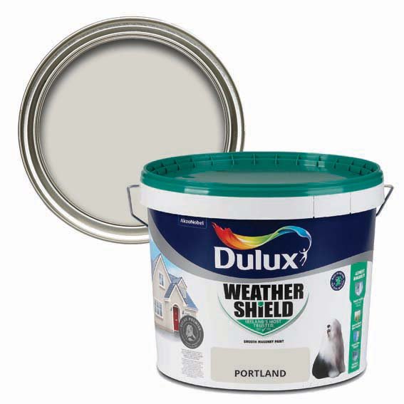Portland Colour Portland Dulux Weathershield Masonry Paint | 250ml, 5L, 10L – Paint Online