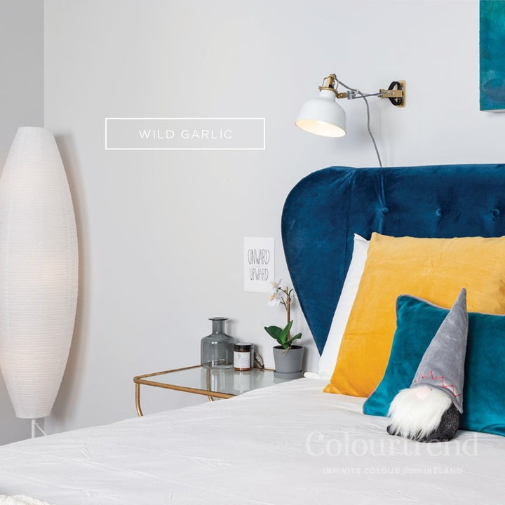 Wild Garlic Colourtrend bedroom paint colour