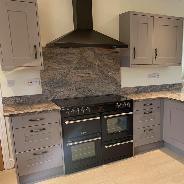 RAL 7036 Platinum Grey Kitchen Cabinets