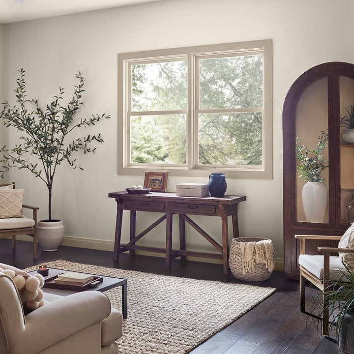 Shoji White SW 7042 - Sherwin Williams Living Room Paint Colour