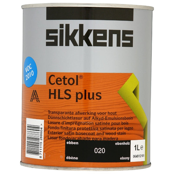 1 litre Sikkens Cetol HLS Plus Ebony 020