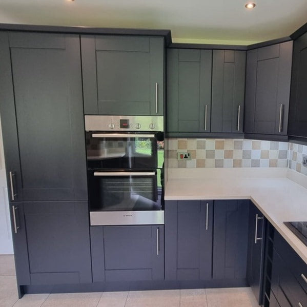 RAL 7021 Black Grey Kitchen Cabinet Paint Colour