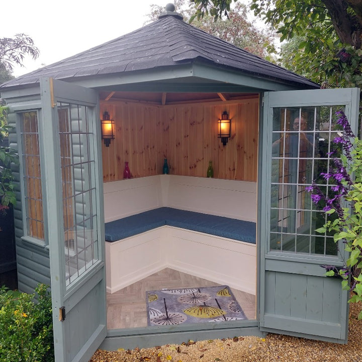 Wild Thyme Cuprinol Garden Shades wood paint for shed