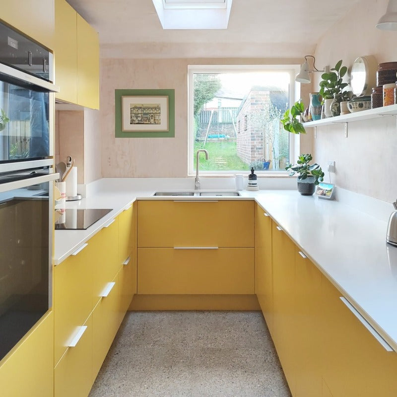 Giallo Little Greene Kitchen Cabinet paint colour
