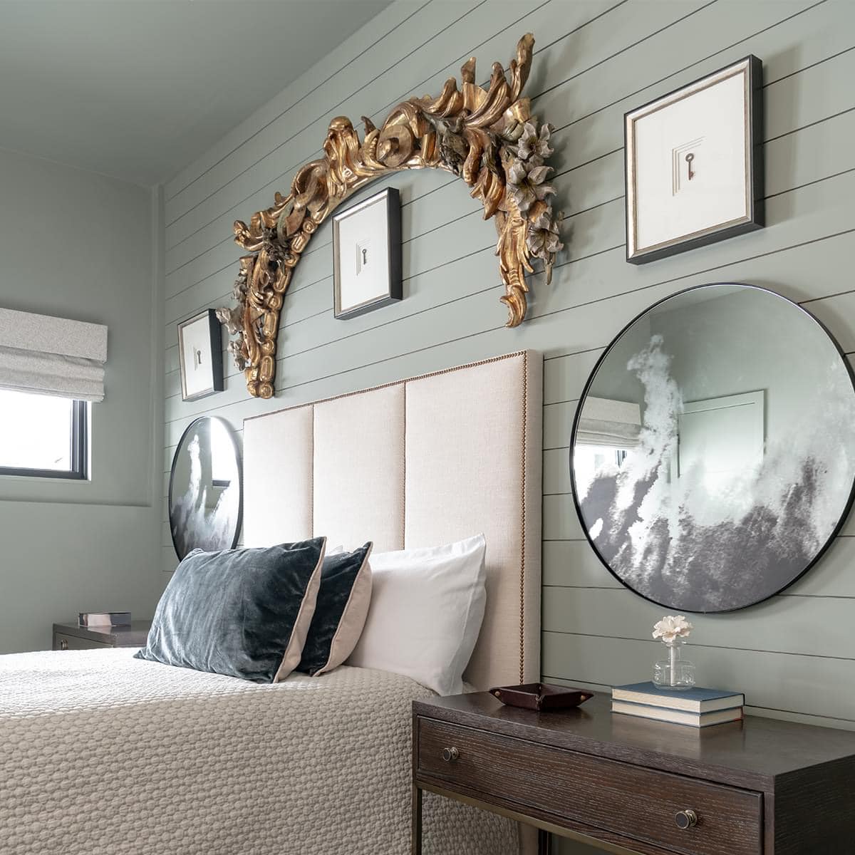 Evergreen Fog SW 9130 - Sherwin Williams Bedroom Paint Colour