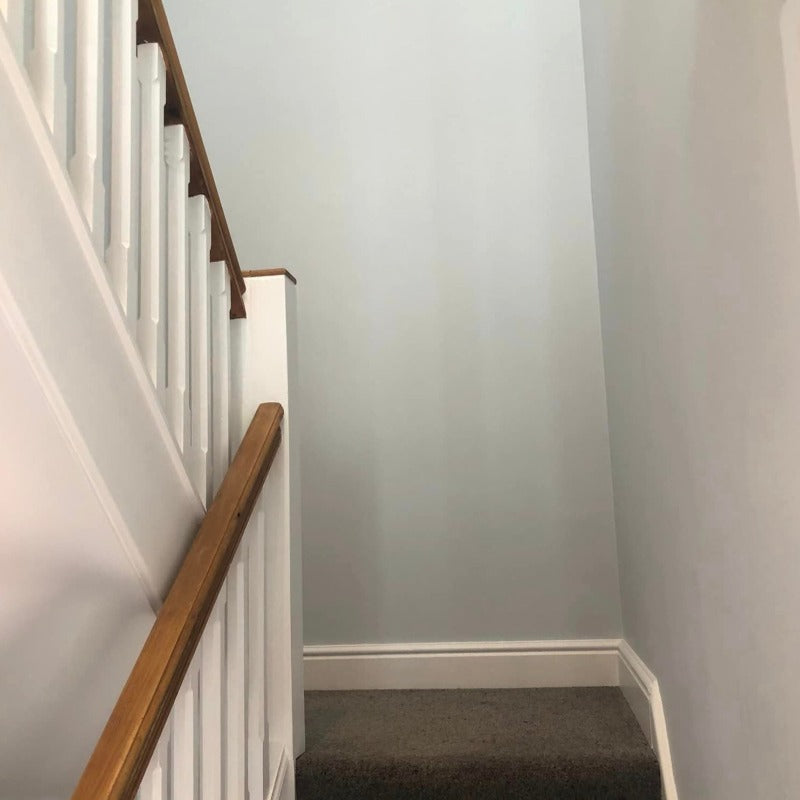 Bone China Blue Pale 182 Little Greene Hall Stairs Paint Colour from Paint Online