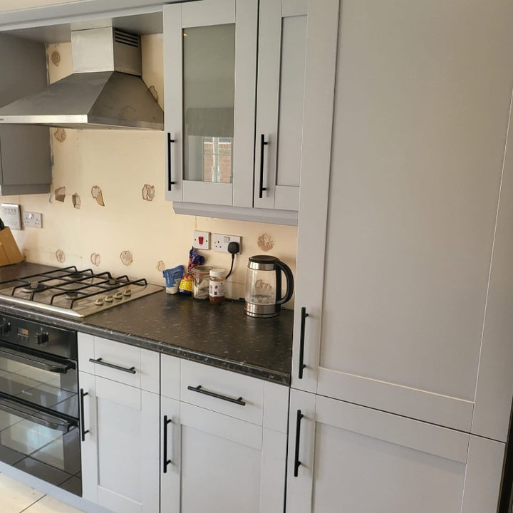 Little Greene Obscura No. 327 kitchen cabinet paint colour