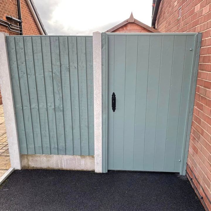 Wild Thyme Cuprinol Garden Shades gate paint