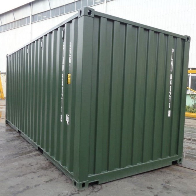 Bottle Green RAL 6007 Shipping Container Paint Colour