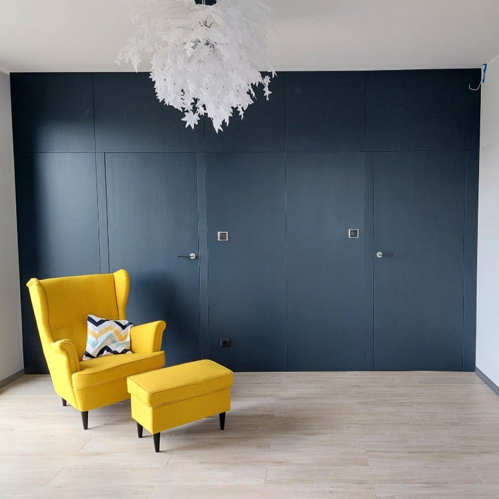 Grey Blue RAL 5008 Wall Paint Colour