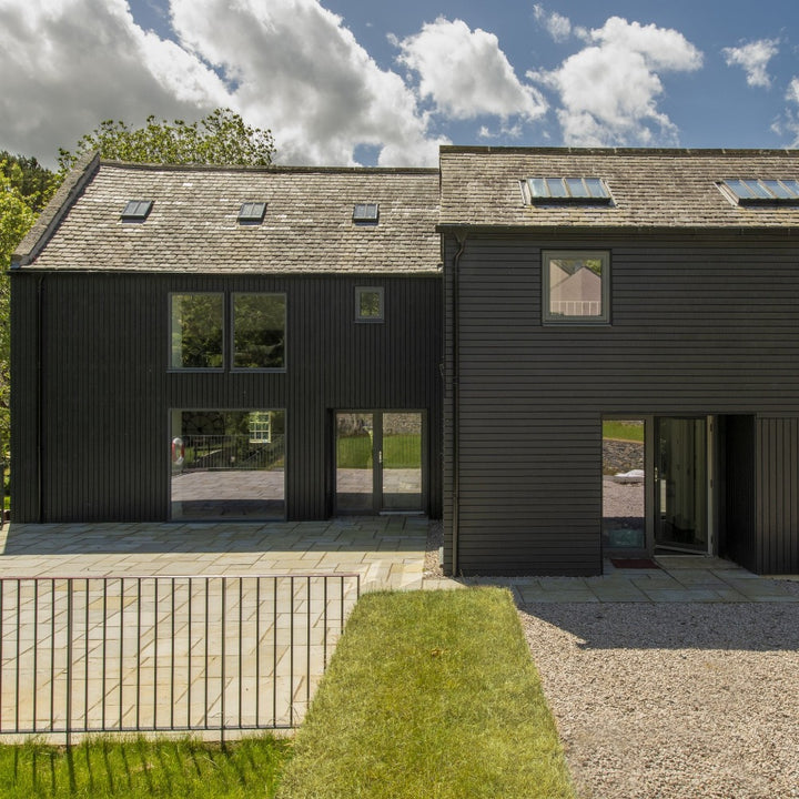 RAL 7021 Black Grey Exterior Cladding Paint Colour