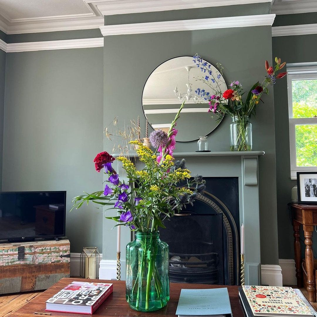 Waxed Khaki Dulux Heritage Living Room Paint Colour