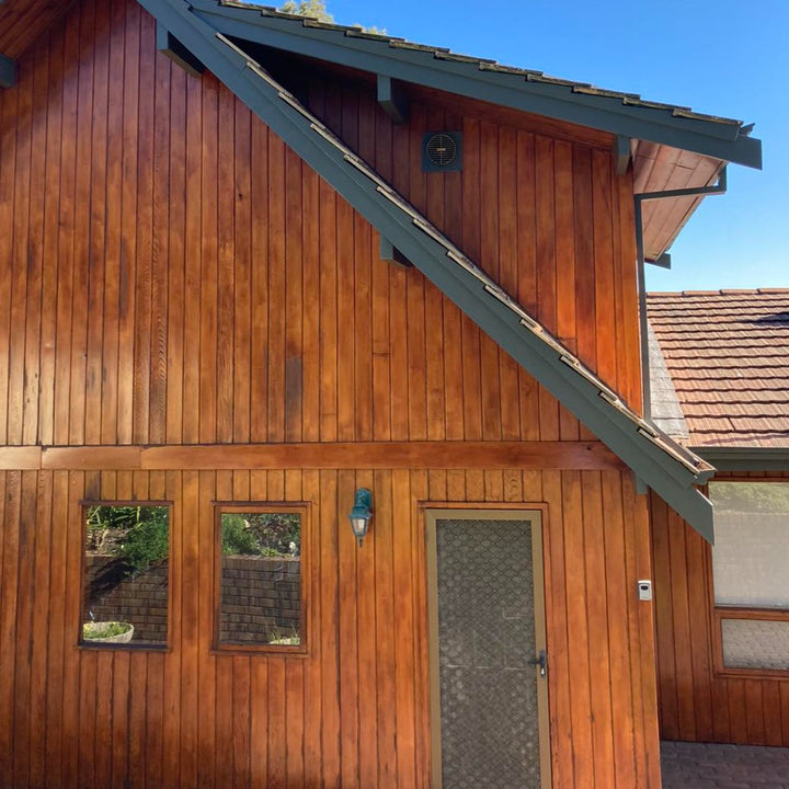 Dark Oak Facade Wood Stain Sikkens HLS Plus Dark Oak