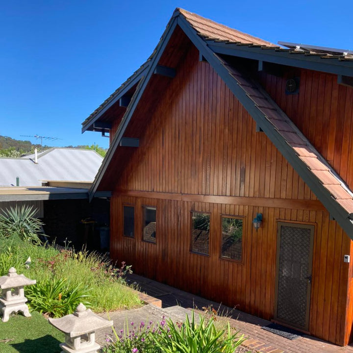 Dark Oak Facade Wood Stain Sikkens HLS Plus Dark Oak