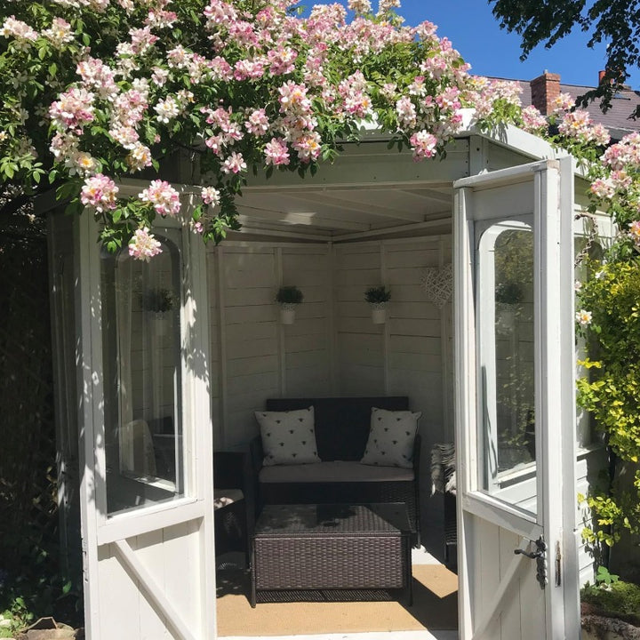 Pale Jasmine Cuprinol Garden Shades shed paint