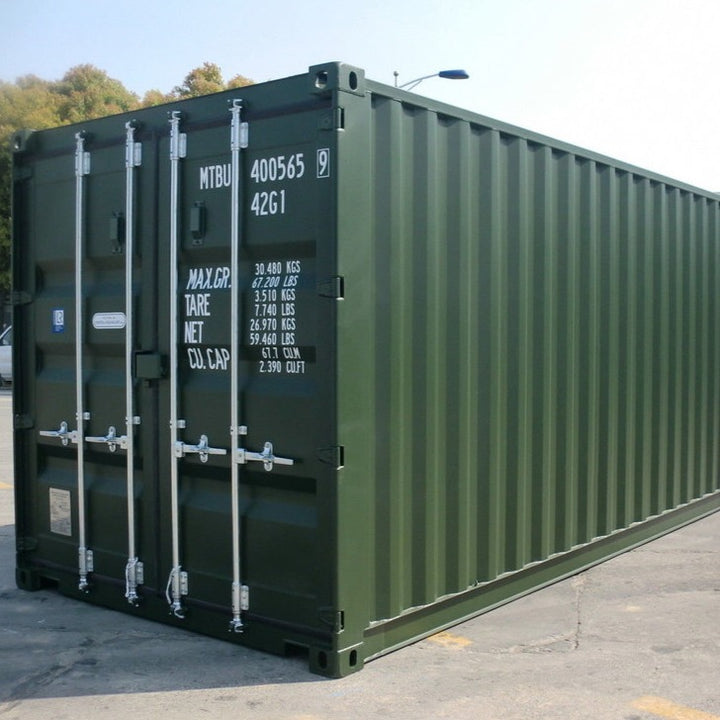 Bottle Green RAL 6007 Shipping Container Paint Colour