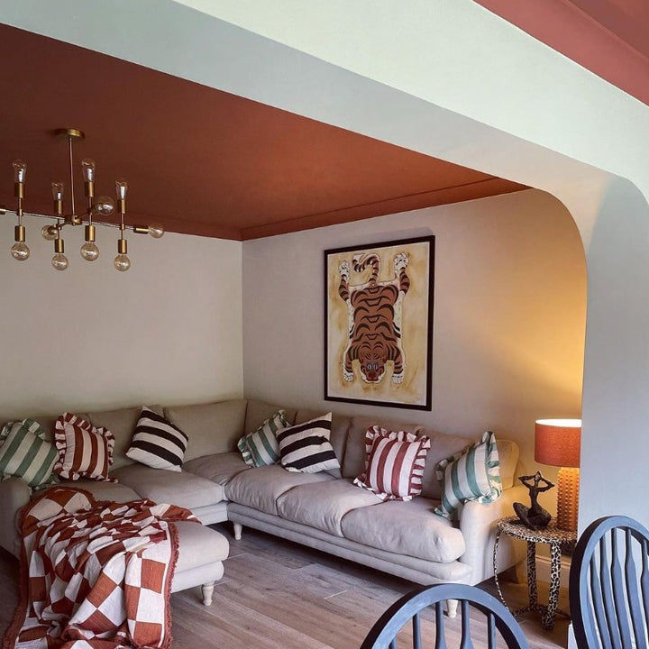 Book Room Red No.50 Farrow & Ball Ceiling Paint Colour