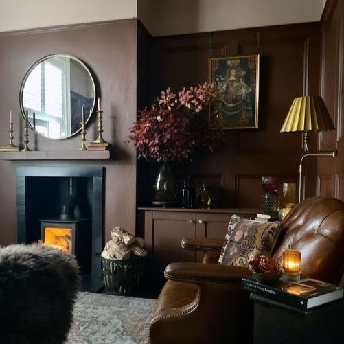 Little Greene Ganache Living Room Paint Colour