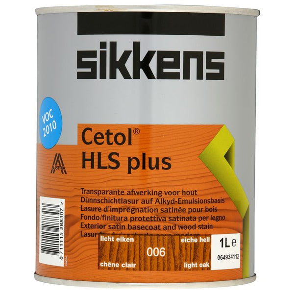 1 Litre Sikkens Cetol HLS Plus Light Oak 006