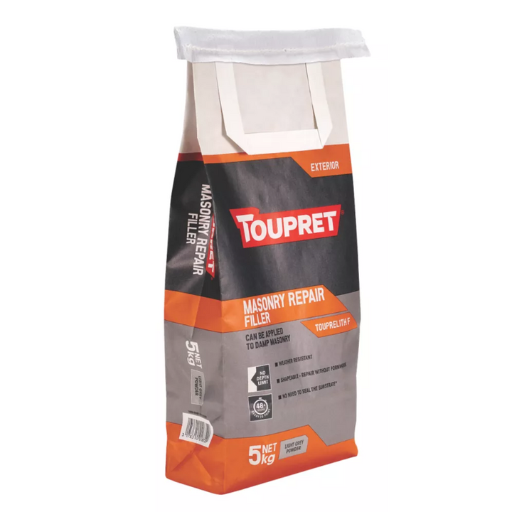 5kg Toupret Exterior Masonry Repair Filler