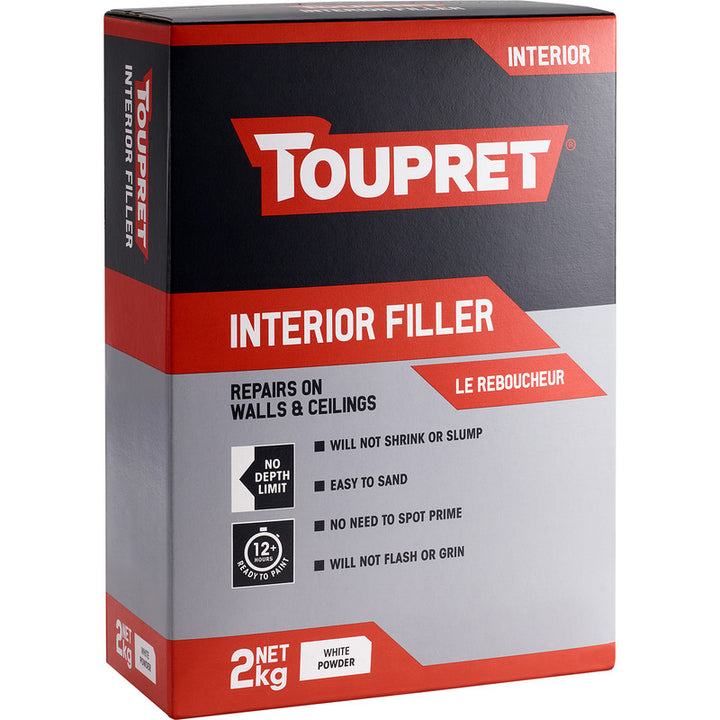 2kg Toupret Interior Wall and Ceiling Filler