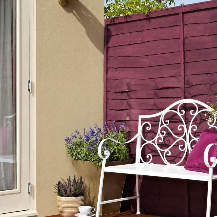 Summer Damson Cuprinol Garden Shades garden fence paint