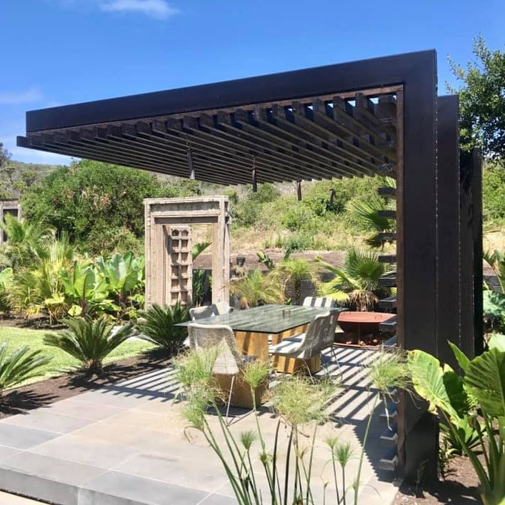Ebony Cladding Pergola Wood Stain Sikkens HLS Plus
