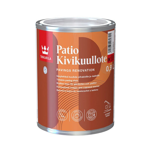 0.9 Litre Tikkurila Patio Paving Stain
